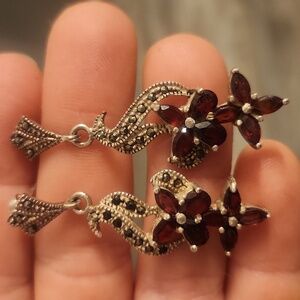 Elegant Floral Drop vintaje  Earrings